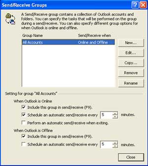 Motion Networks - Outlook Schedule Automatic Send/Receive